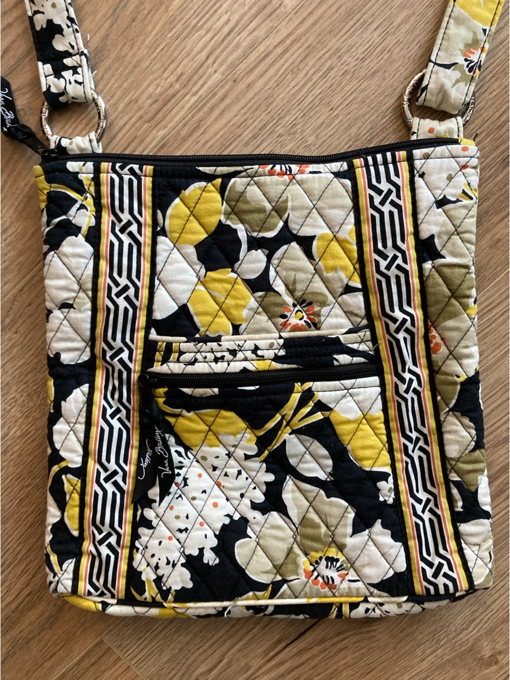 Vera Bradley Hipster Quilted Crossbody Purse Bag